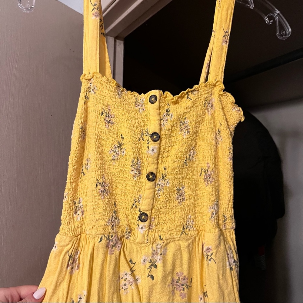 Hollister jumpsuit with detachable straps